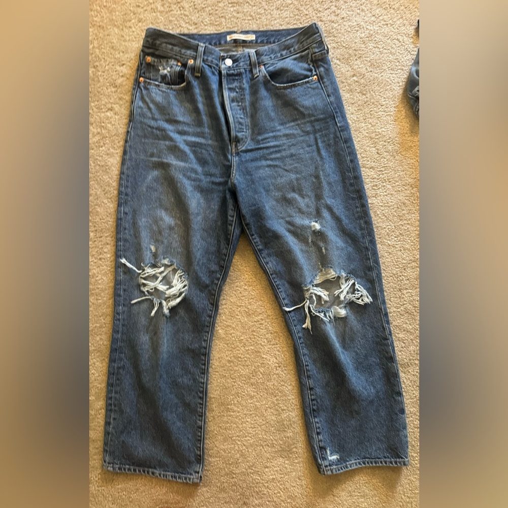 Levi’s Ribcage straight ankle Jean